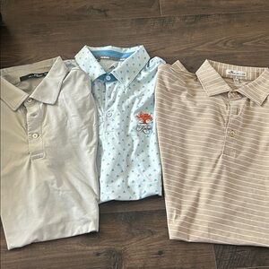 Peter Millar, RLX and Adidas Golf Polo’s